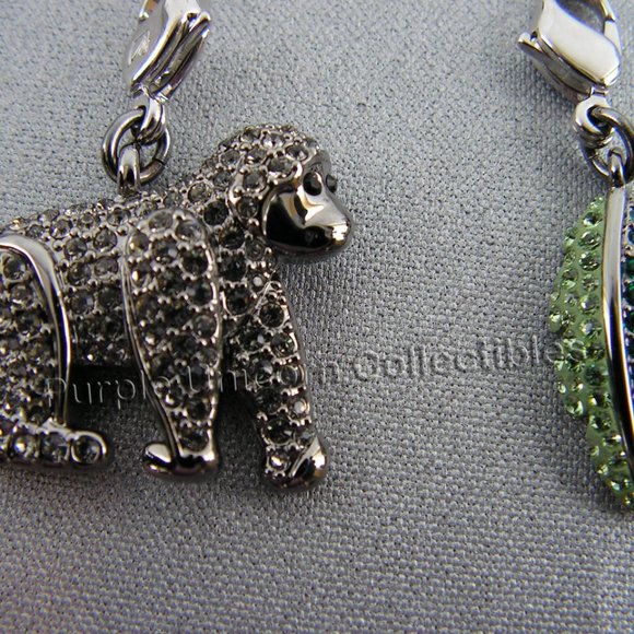 Swarovski Crystal SCS 2009 Gorilla Charm Set - Picture 5 of 6